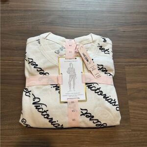 Victoria's Secret THERMAL LONG PAJAMA SET